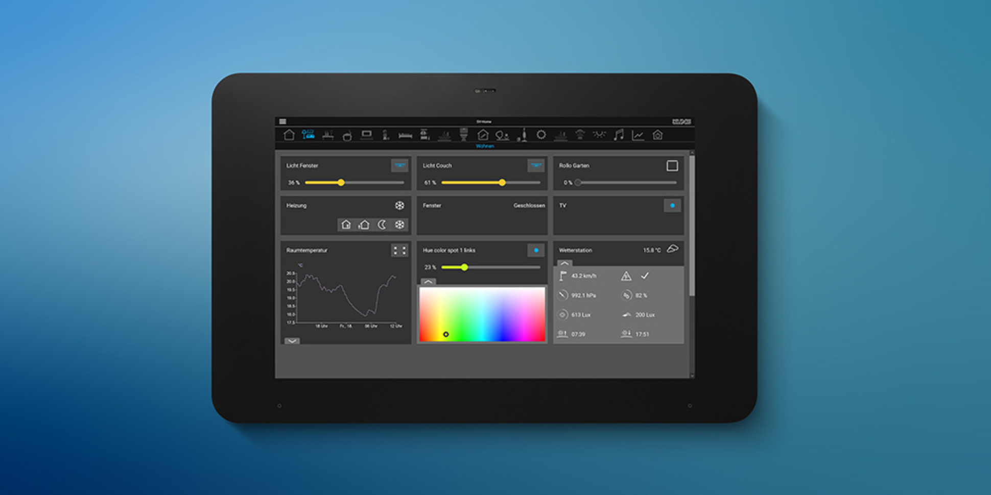 Smart Control 8 bei Elektrobau Izzy in Frankfurt am Main